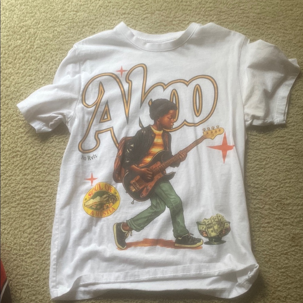 Akoo White Graphic men’s  T-Shirt